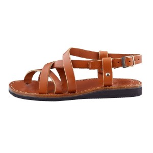 Men's Duckfeet Skagen Sandals Brown | DIB176KB