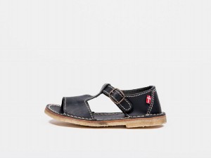 Women's Duckfeet Samso Sandals Black | DXK734VK