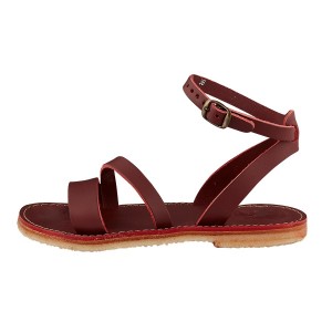 Women's Duckfeet Skaerbaek Sandals Red | QKL8841BO