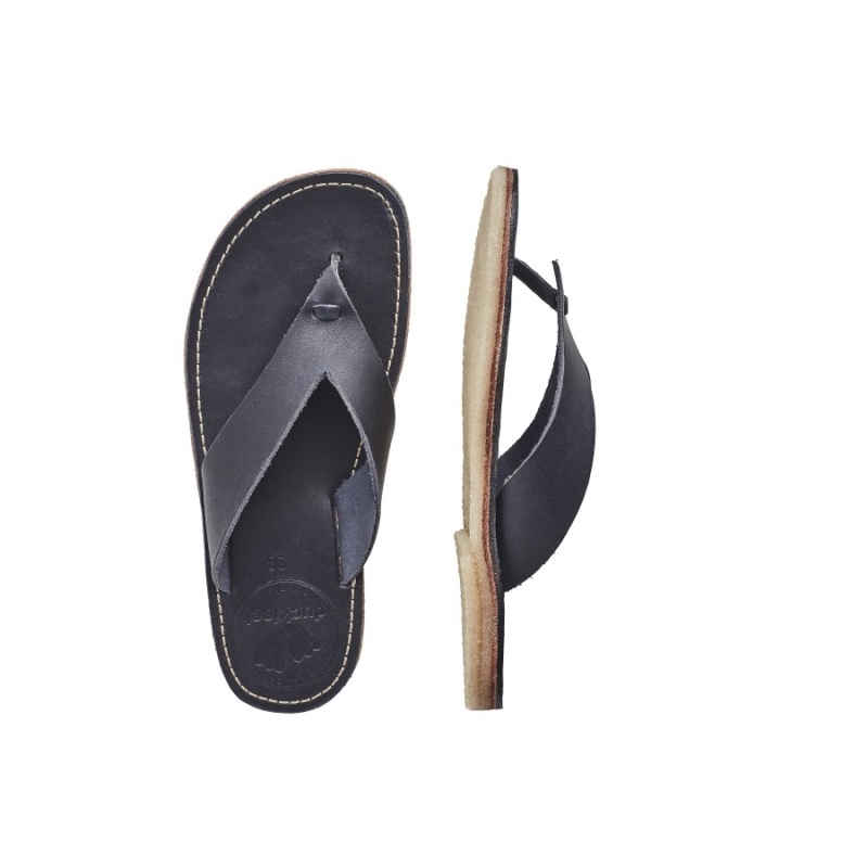 Men's Duckfeet Aero Sandals Blue | UWW1993FU