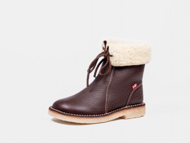 Men's Duckfeet Arhus Boots Black Brown | IJP4358WA