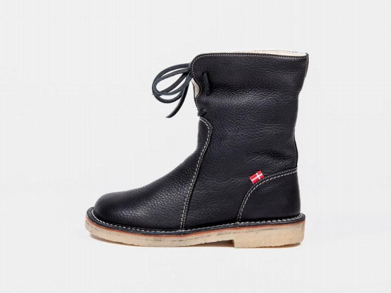 Men\'s Duckfeet Arhus Boots Black | ZMJ6460IX