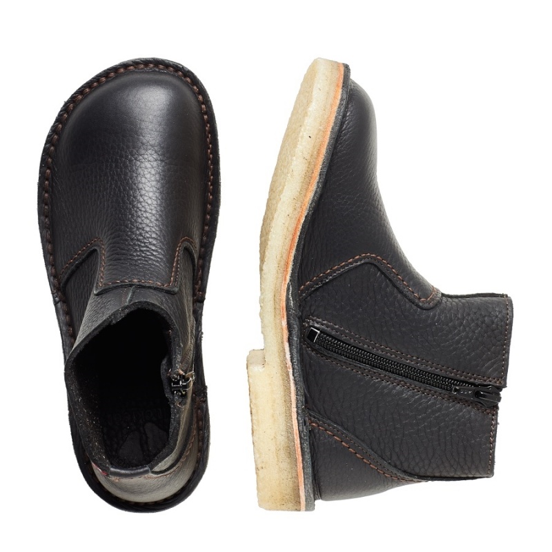 Men's Duckfeet Fredericia Boots Black | HPN841BV