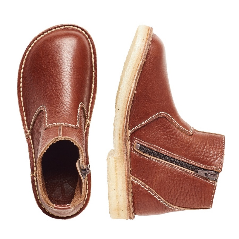 Men's Duckfeet Fredericia Boots Dark Brown | AOV6514PW