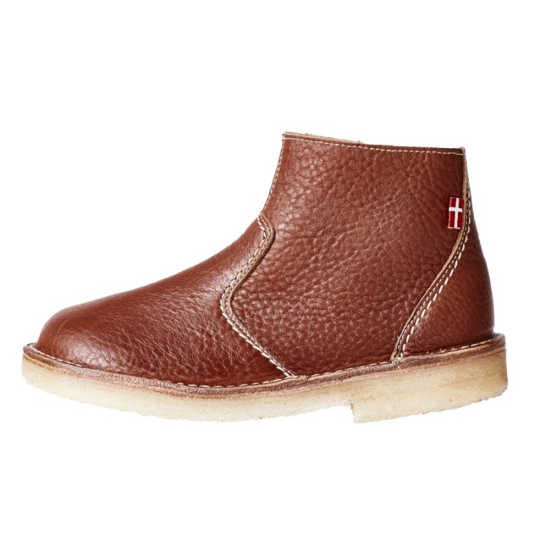 Men\'s Duckfeet Fredericia Boots Dark Brown | AOV6514PW