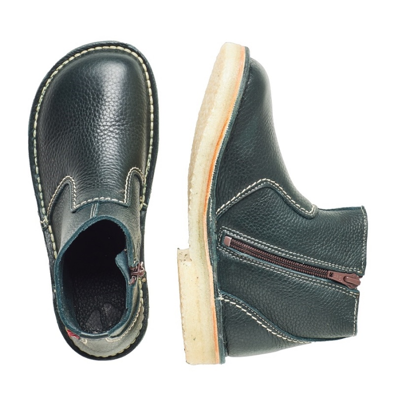 Men's Duckfeet Fredericia Boots Green | GNM9377MQ