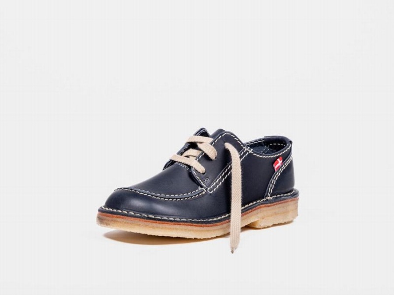 Men's Duckfeet Fyn Lace Up Shoes Blue | COC2919MA