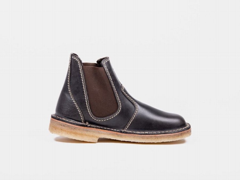 Men's Duckfeet Roskilde Boots Grey Black | PST5822KS