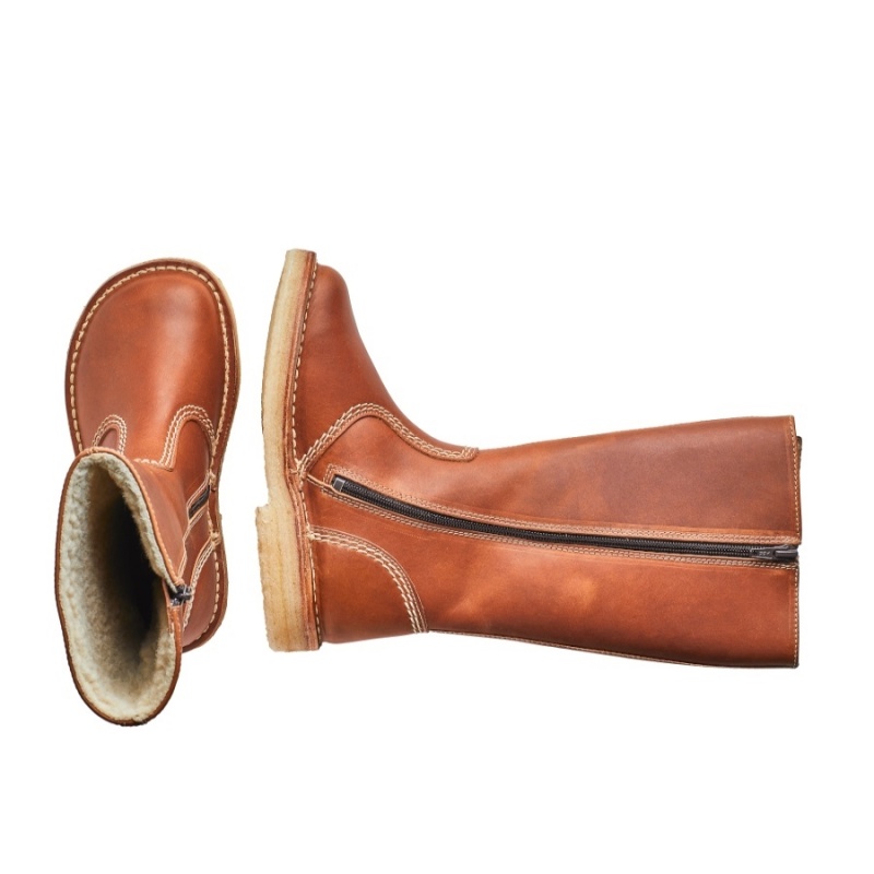 Men's Duckfeet Vejle Boots Brown | KTI478OC