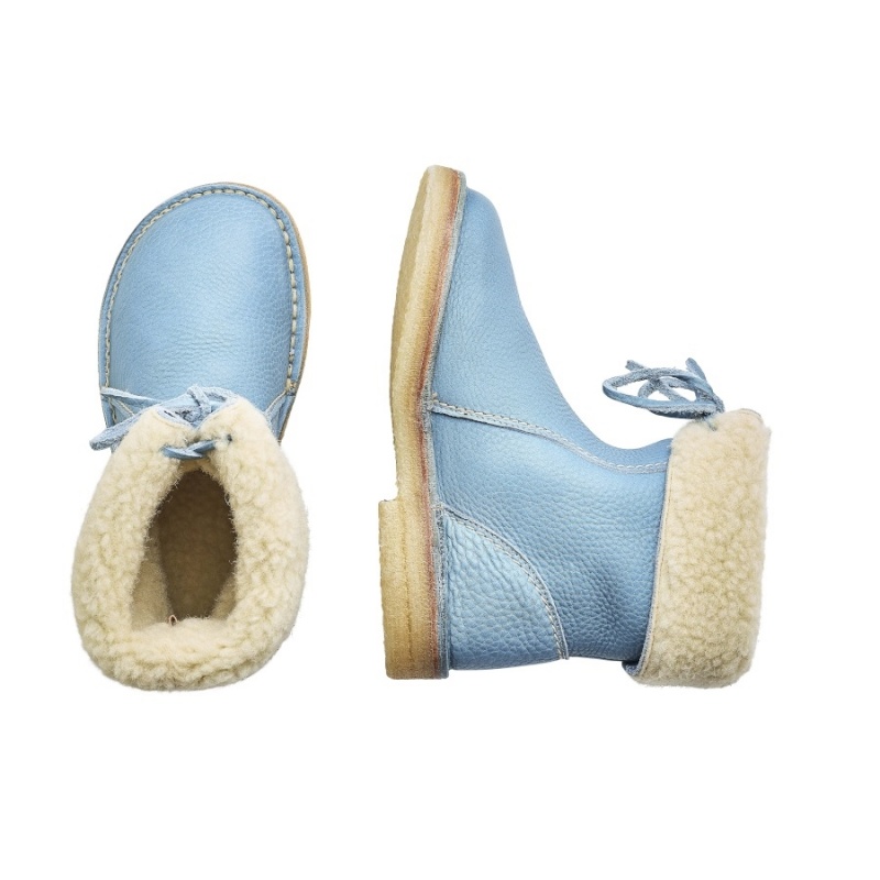 Women's Duckfeet Arhus Boots Blue | VOM827YX