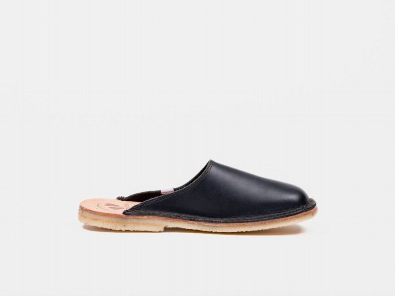 Women's Duckfeet Blavand Slippers Black | RWY4864NM