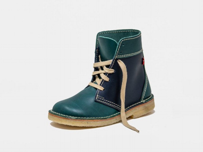 Women's Duckfeet Faborg Boots Green Blue | AXT2647AS