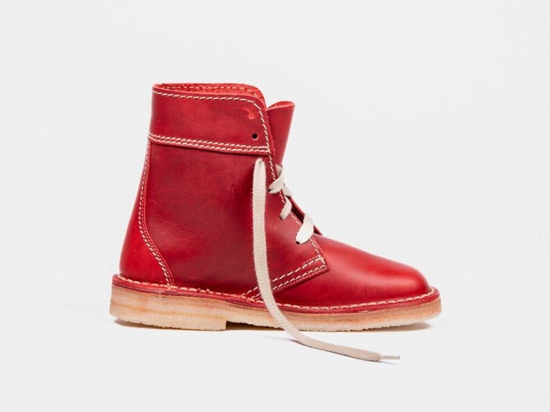 Women's Duckfeet Faborg Boots Red | MXW825XJ