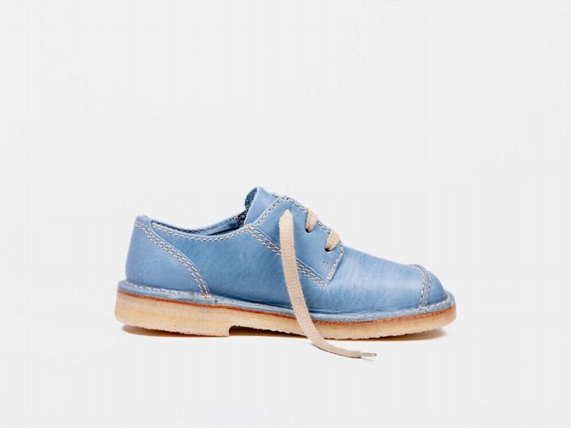 Women's Duckfeet Fyn Lace Up Shoes Blue | AXR1942RD