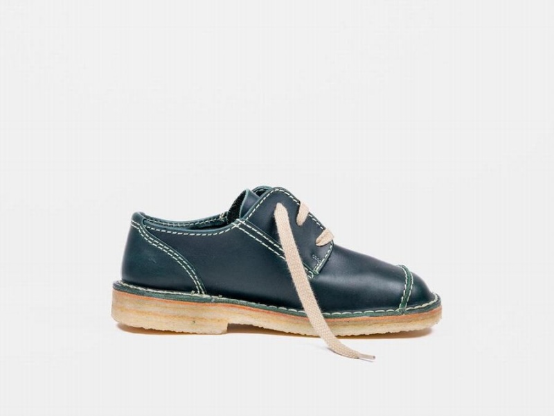 Women's Duckfeet Fyn Lace Up Shoes Green | EOM891WJ