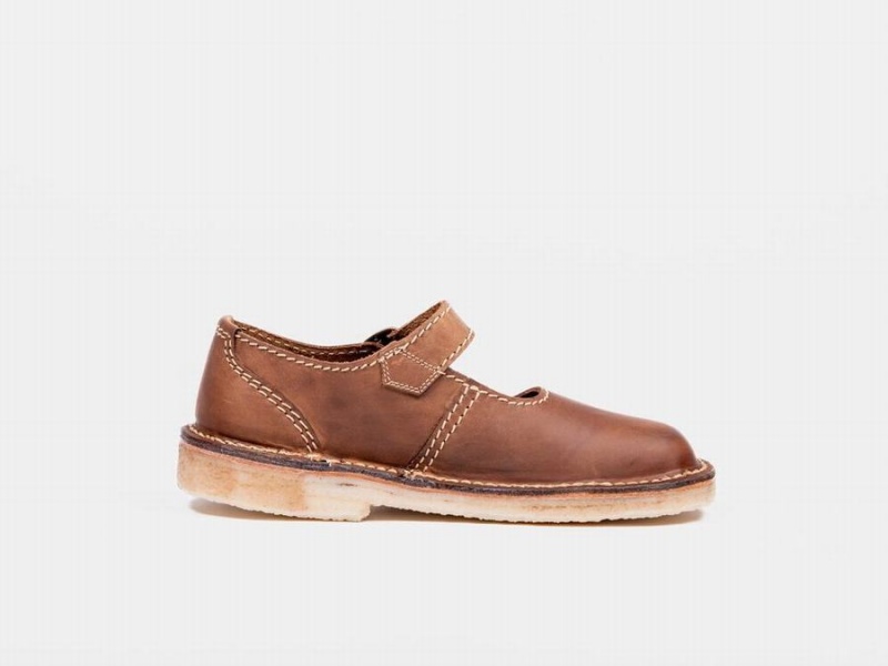 Women's Duckfeet Himmerland Mary Jane Shoes Dark Brown | CKH3556CT