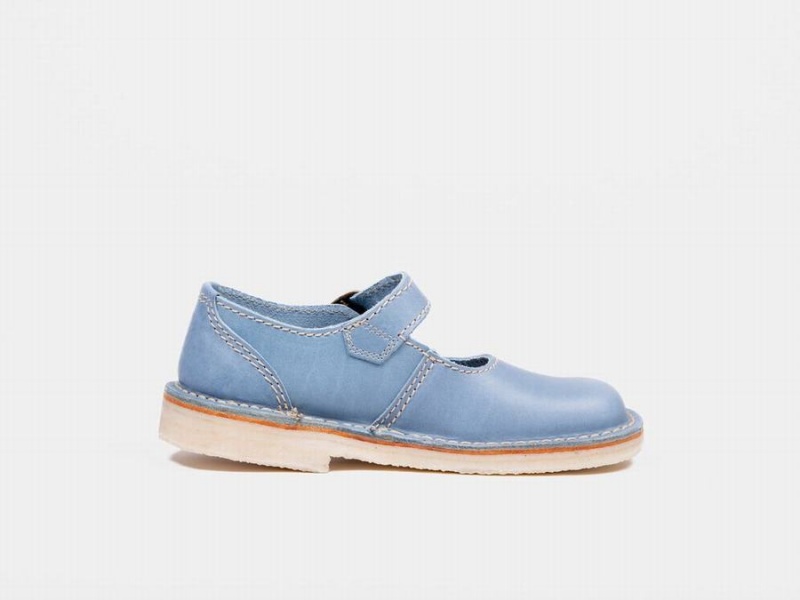 Women's Duckfeet Himmerland Mary Jane Shoes Blue | NKL6752SU