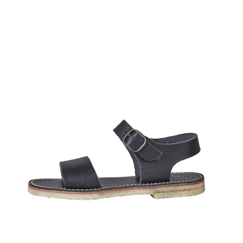 Women\'s Duckfeet Lokken Sandals Blue | TBP4938ML
