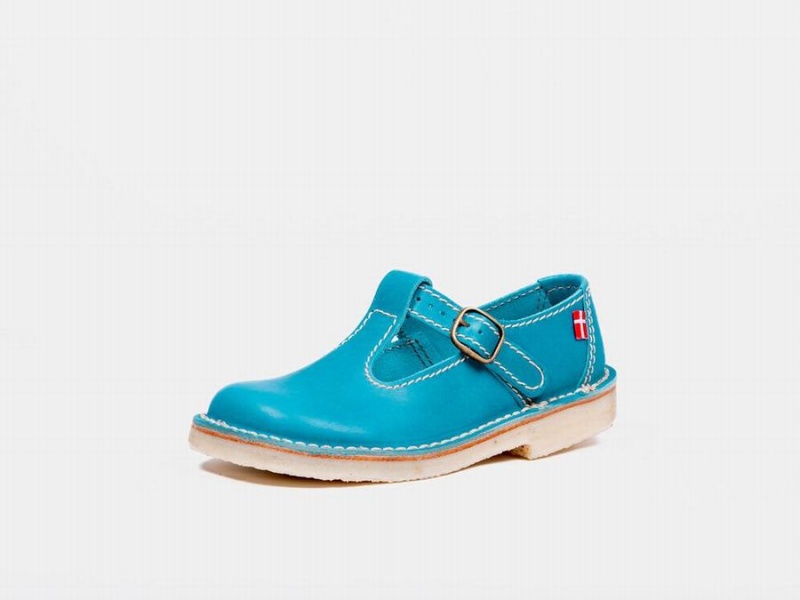 Women's Duckfeet Lolland Mary Jane Shoes Blue | SBZ5935XD