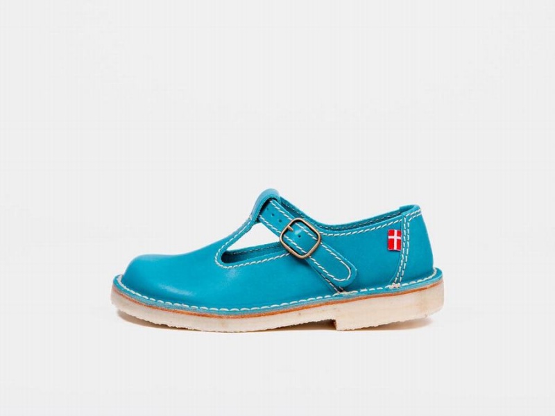 Women\'s Duckfeet Lolland Mary Jane Shoes Blue | SBZ5935XD
