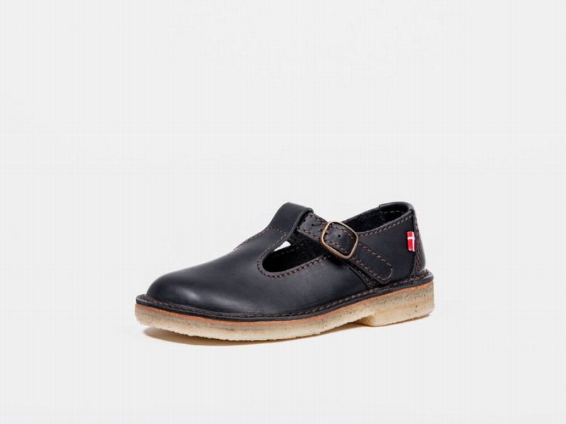 Women's Duckfeet Lolland Mary Jane Shoes Black | IPI6197VI