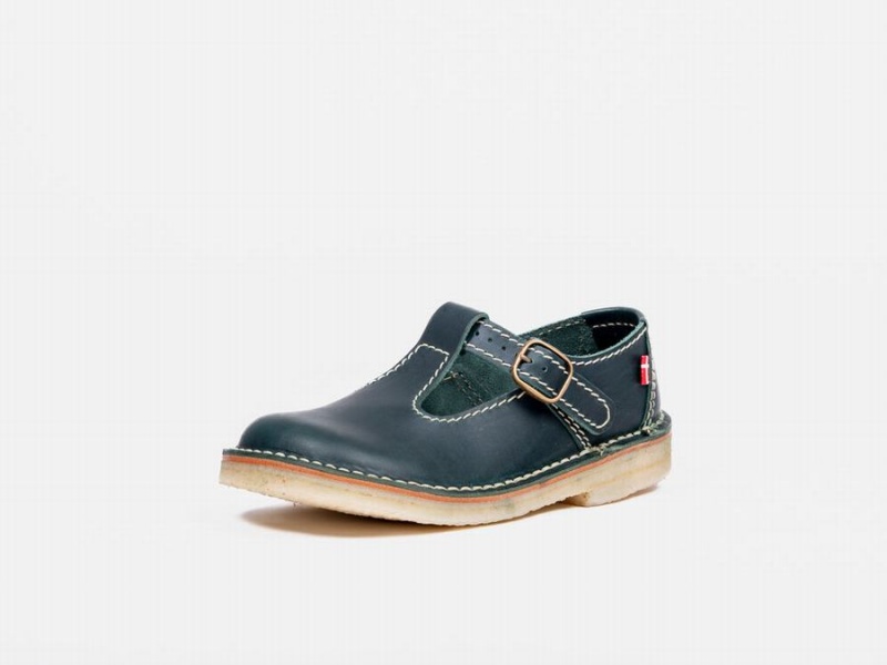 Women's Duckfeet Lolland Mary Jane Shoes Green | RAI819AC