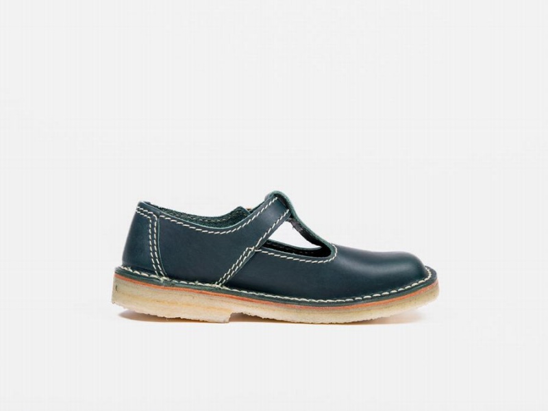 Women's Duckfeet Lolland Mary Jane Shoes Green | RAI819AC