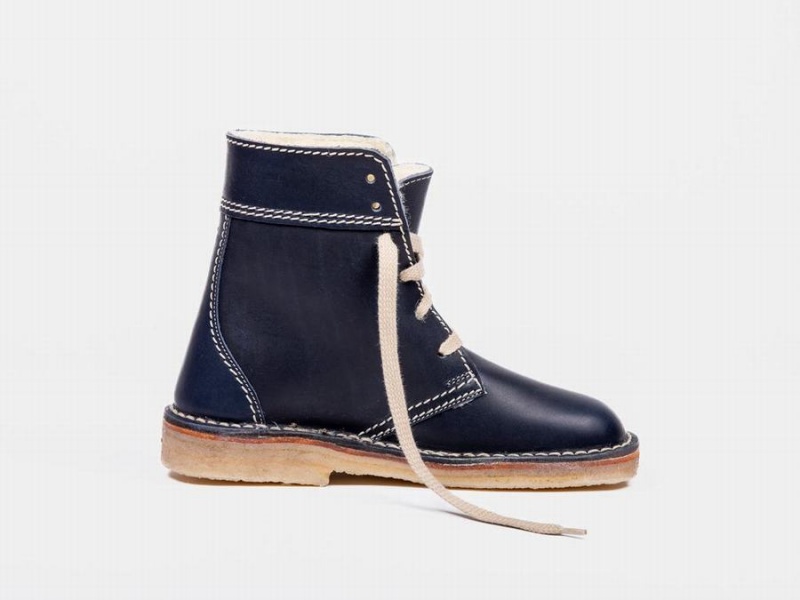 Women's Duckfeet Odense Boots Blue | SIF3837YN