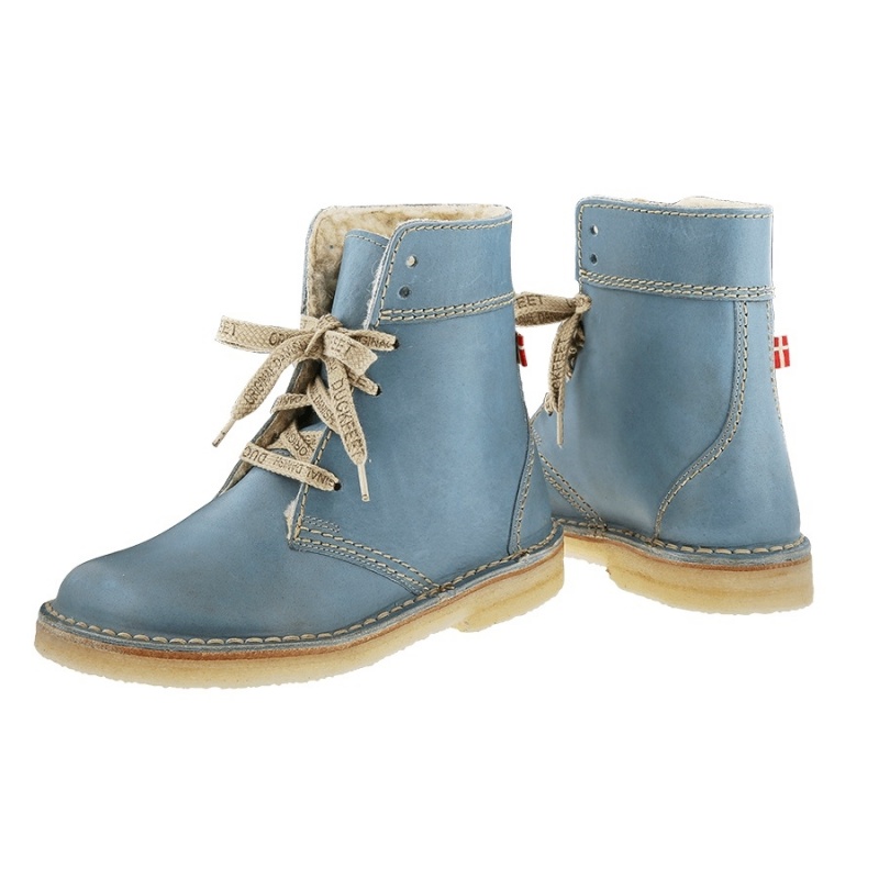 Women's Duckfeet Odense Boots Blue | WLL768QE