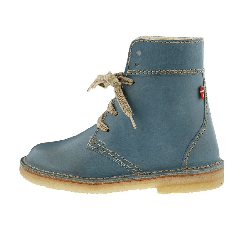 Women\'s Duckfeet Odense Boots Blue | WLL768QE