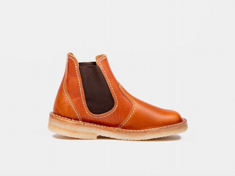 Women's Duckfeet Roskilde Boots Brown | YJN9489ZF