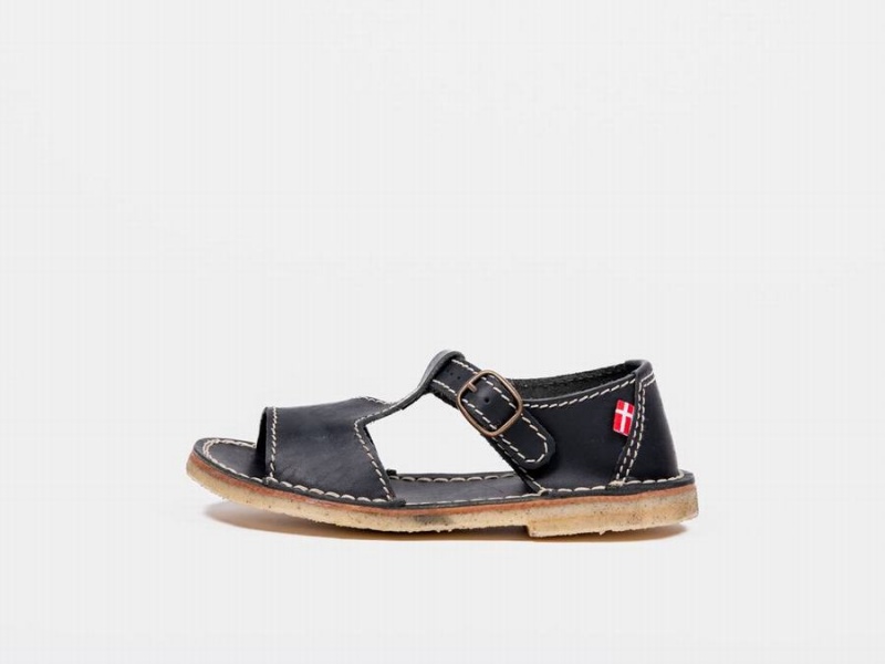 Women\'s Duckfeet Samso Sandals Black | DXK734VK