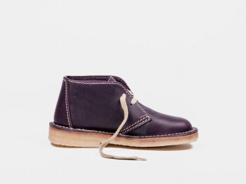 Women's Duckfeet Sjaelland Boots Dark Purple | RAW8926HX