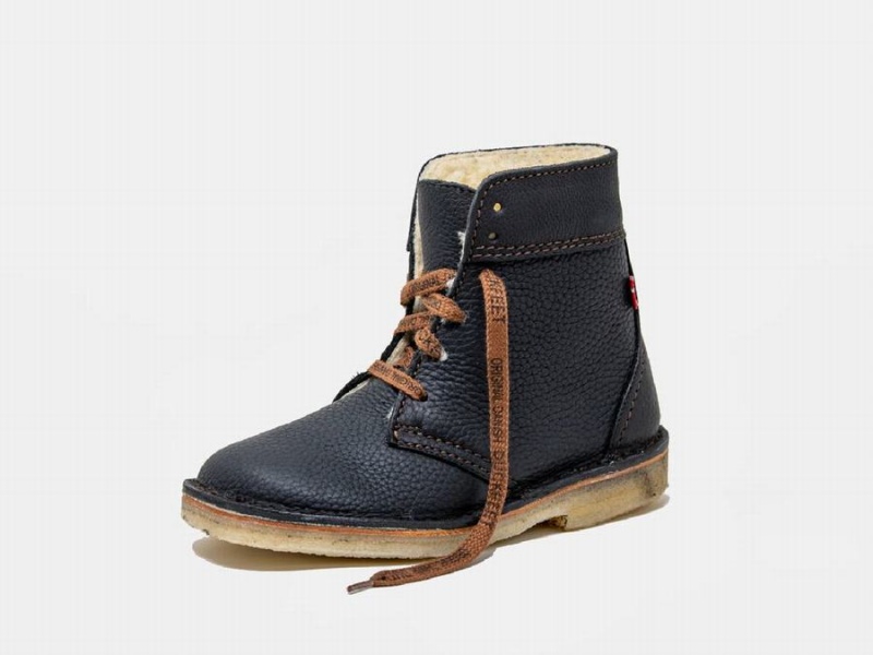 Women's Duckfeet Skanderborg Boots Black Brown | EZJ6646UC