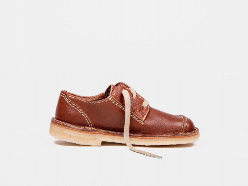 Women's Duckfeet Svendborg Lace Up Shoes Dark Brown | KNJ427KZ