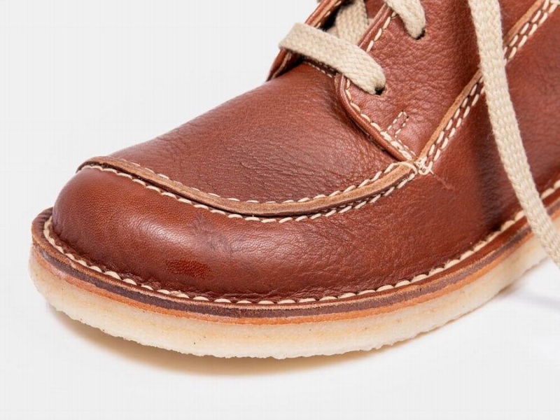 Women's Duckfeet Svendborg Lace Up Shoes Dark Brown | KNJ427KZ